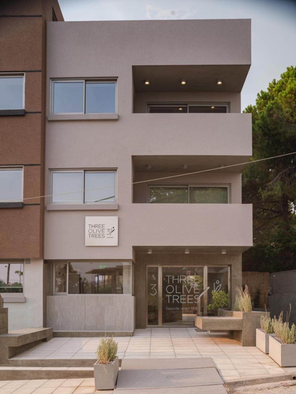 3 Olive Trees Lejlighedshotel Anavyssos Eksteriør billede